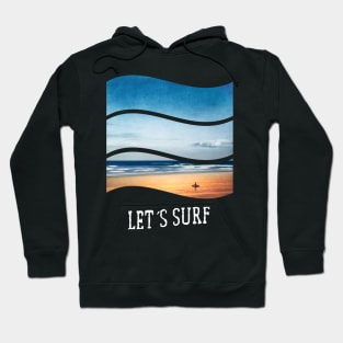 Let's Surf Hoodie